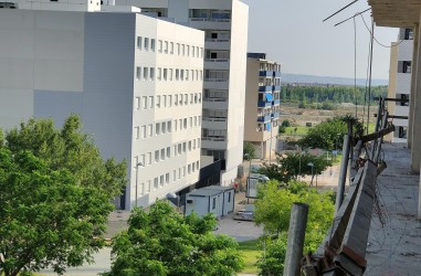 Vistas a la plaza central de Arcosur desde el Edificio Aqua Brisa