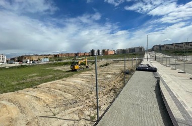 Inicio de obras del Edificio Aqua Moliner