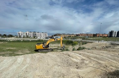 Inicio de obras del Edificio Aqua Moliner
