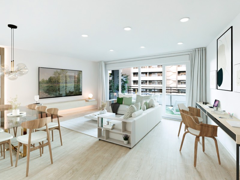 Infografía orientativa a concretar en el desarrollo del proyecto. Esc 7 B, Esc 8 A y B y Esc 9 A y B