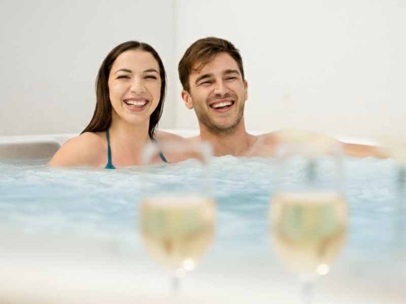 Jacuzzi incluido en los áticos de Edificio Capriccio.