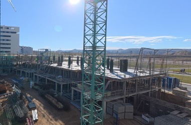 Avance de obras Edificio Minuetto 
