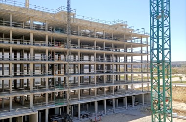 Avance de obras del Edificio Sinfonía del Canal