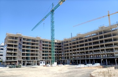 Avance de obras del Edificio Sinfonía del Canal